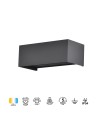 DAVOS * APLIQUE EXTERIOR LED* 4*6W 4000K GRIS OSCURO